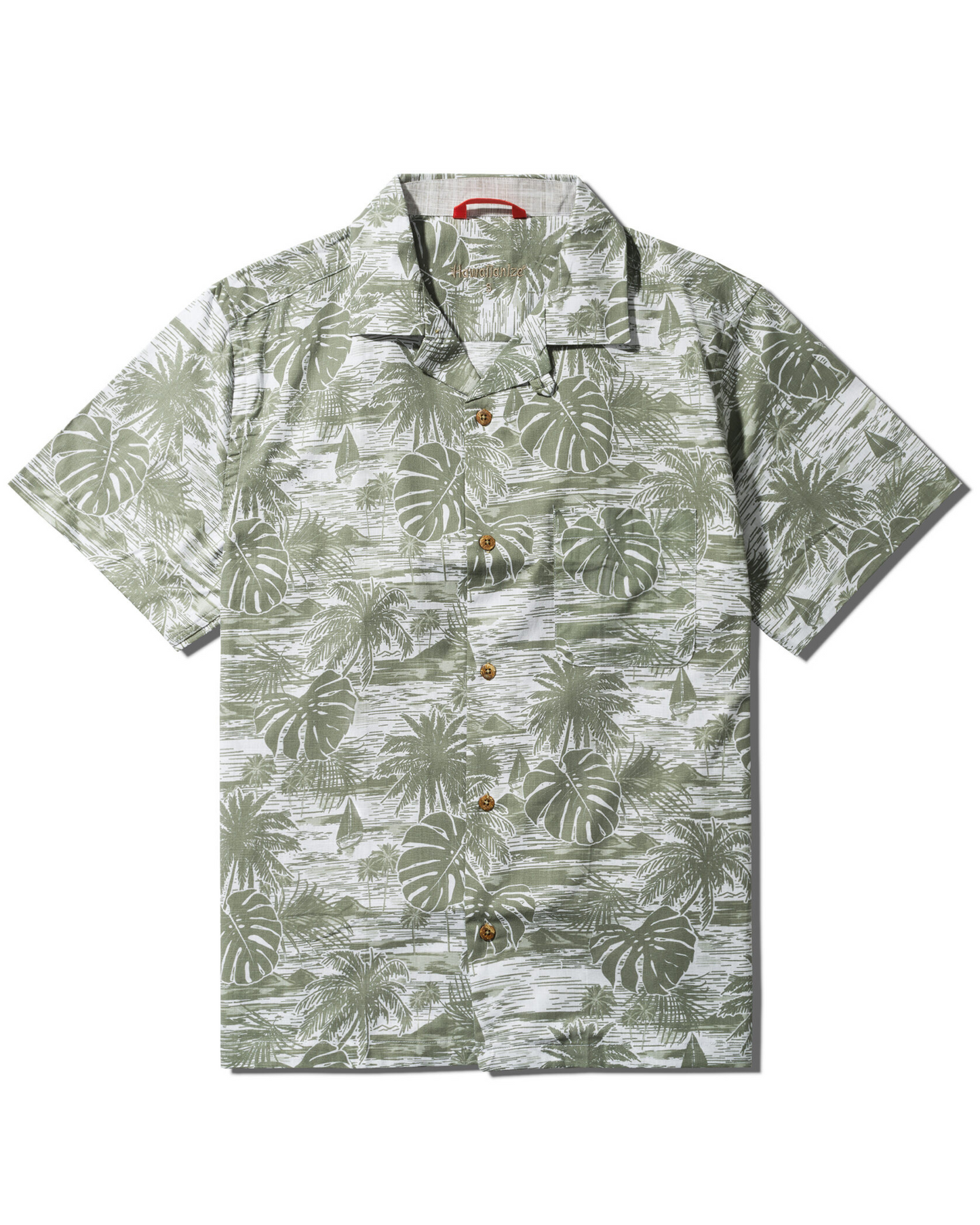 BAHAMAS Camp Shirt - Island Green