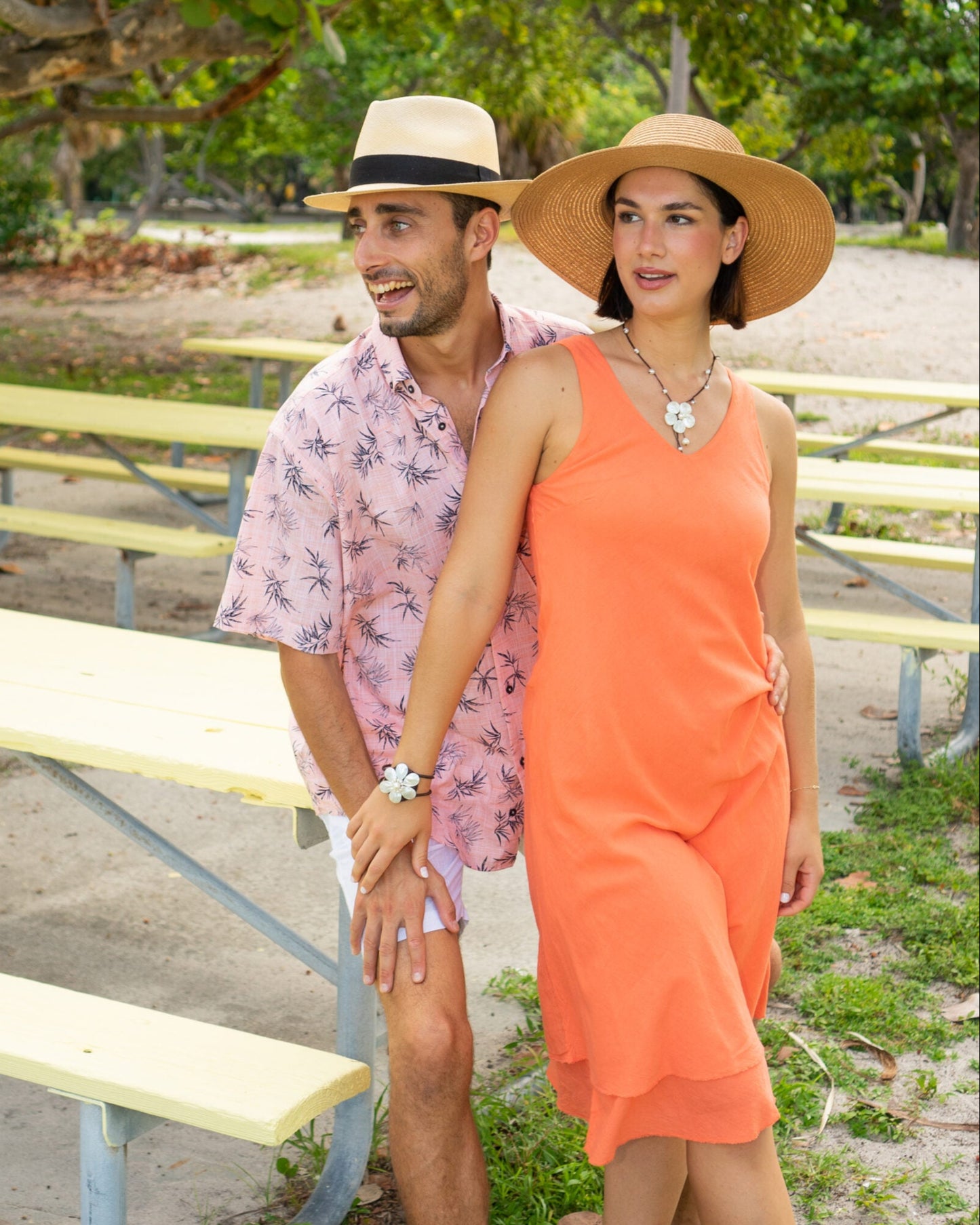 MOOREA Dress - Tangerine