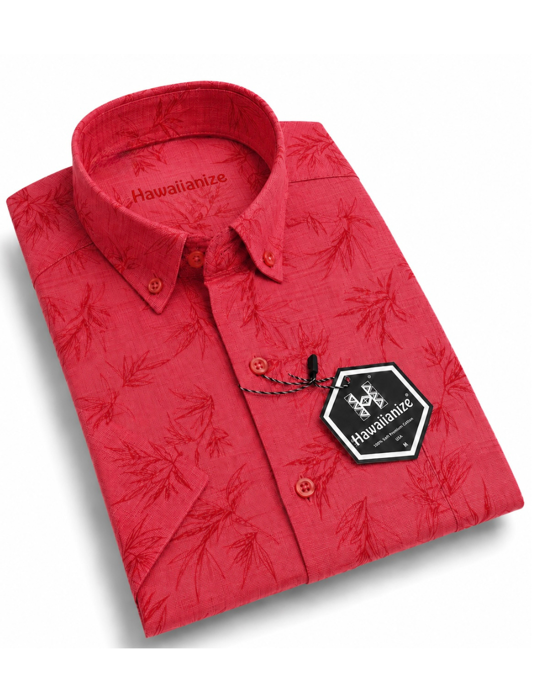 HAWAII Shirt - Hibiscus Red