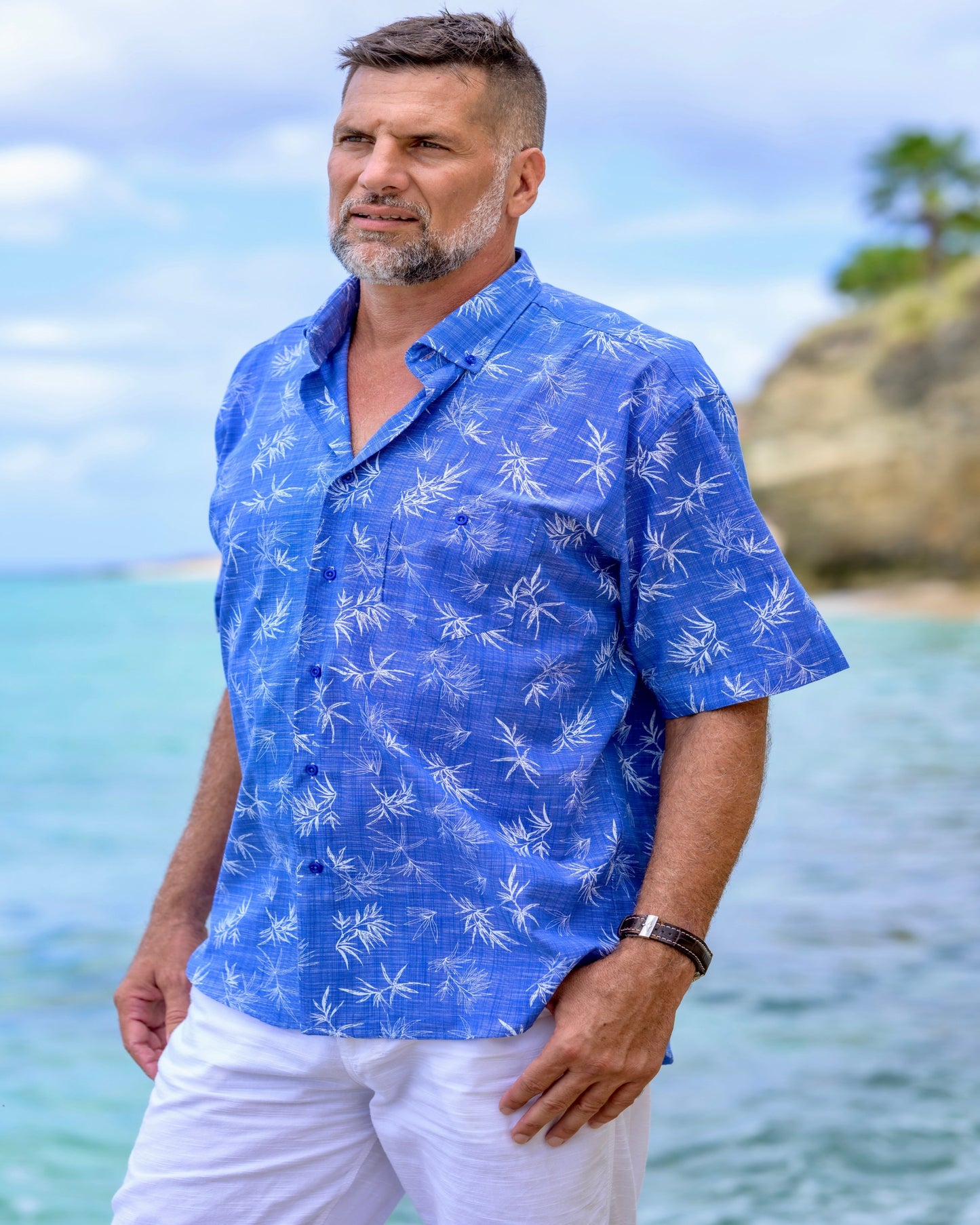 HAWAII Shirt - Ocean Blue