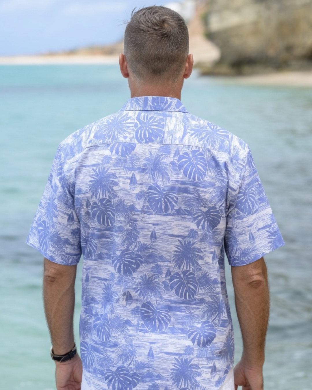 BAHAMAS Shirt - Island Blue
