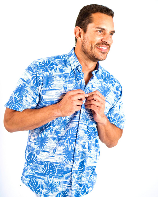BAHAMAS Shirt - Island Blue