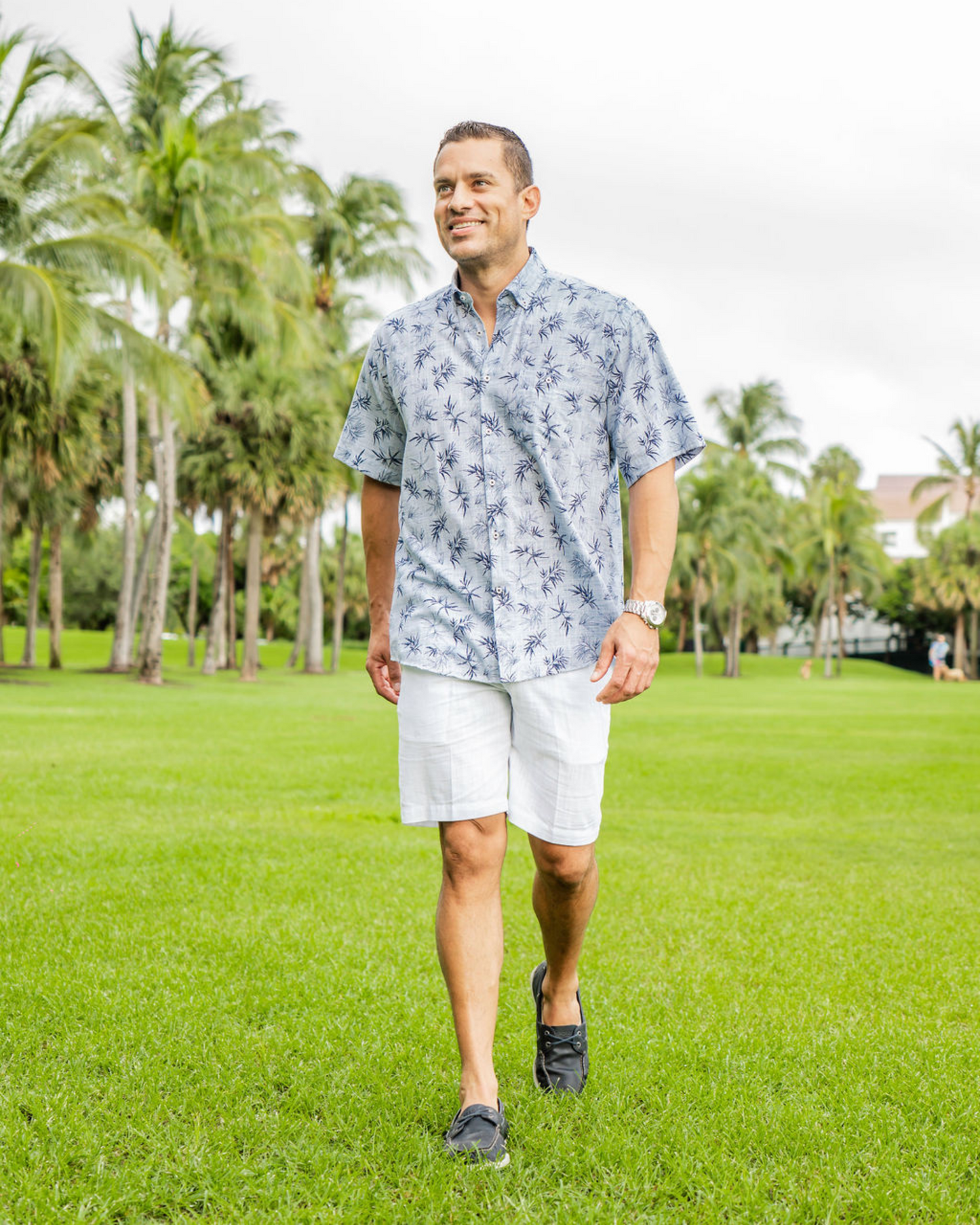 HAWAII Shirt - Coastal Blue