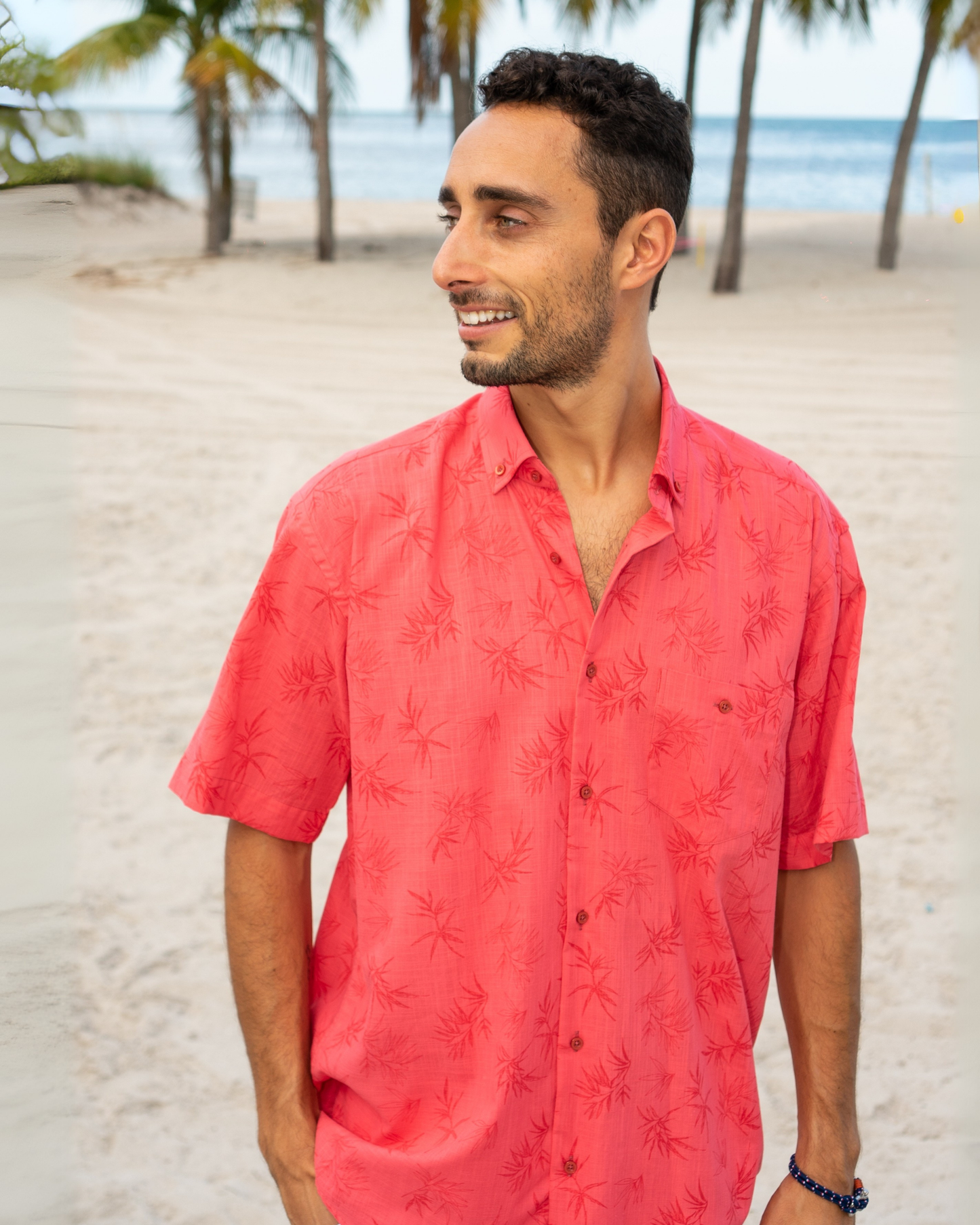 HAWAII Shirt - Hibiscus Red