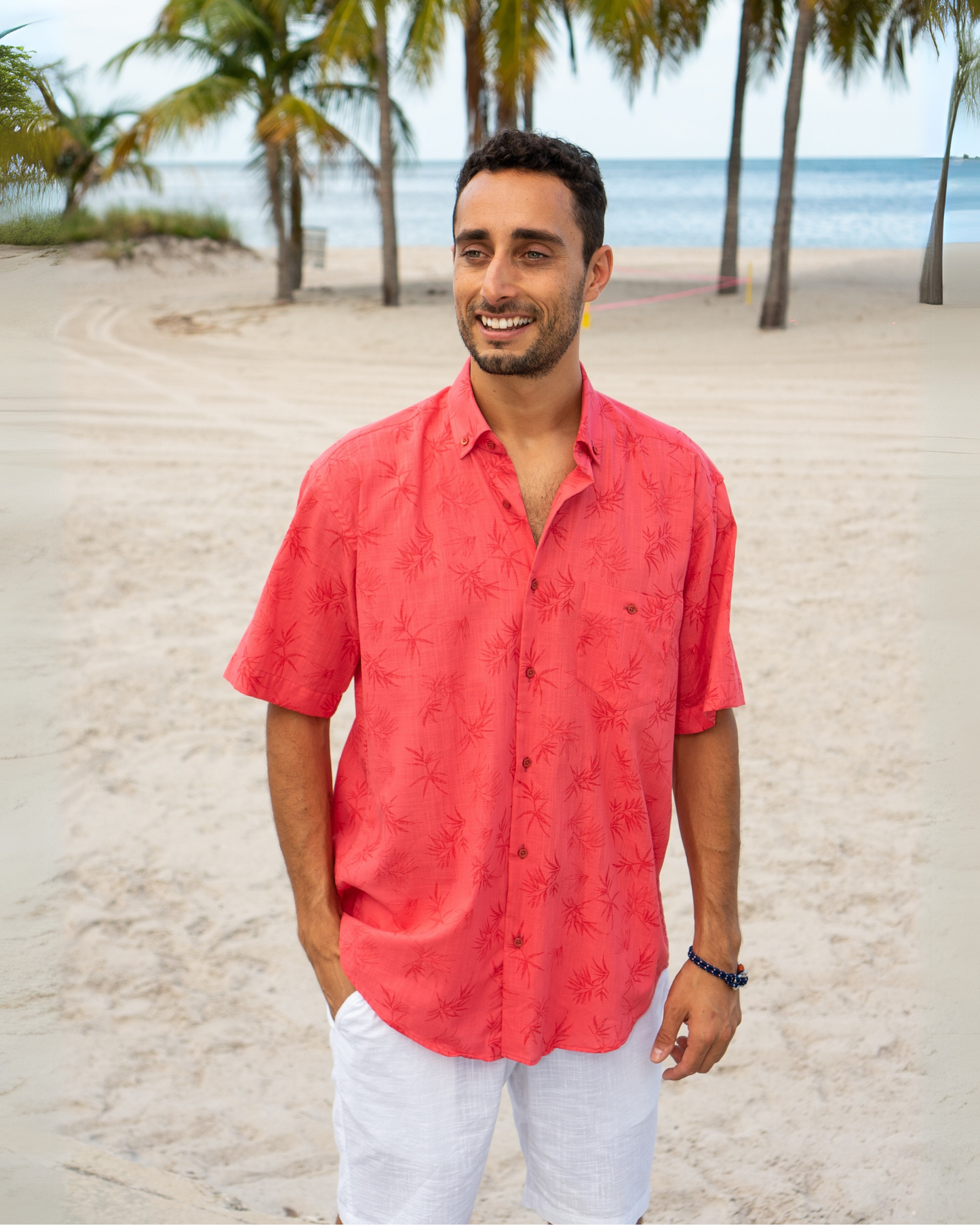 HAWAII Shirt - Hibiscus Red