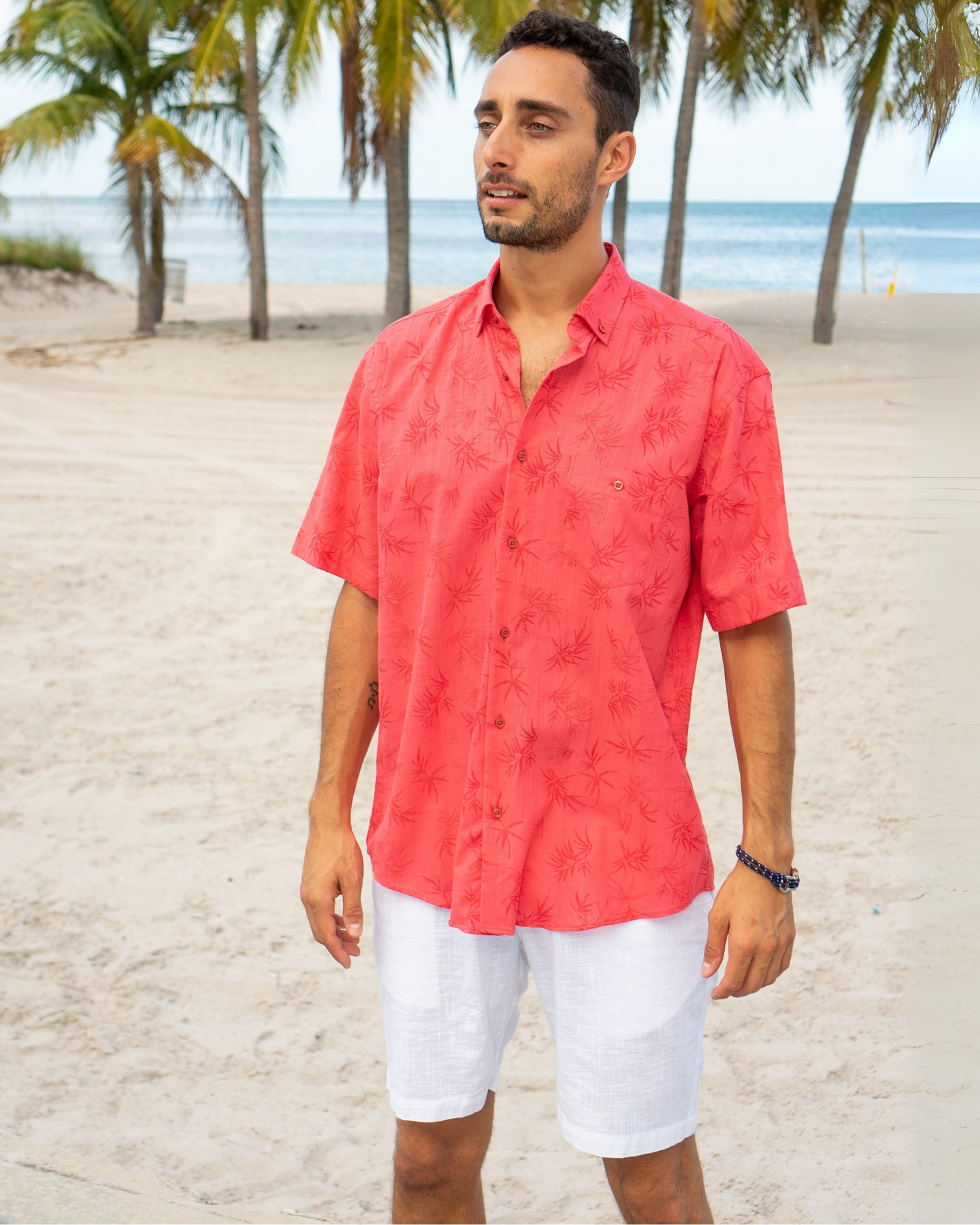 HAWAII Shirt - Hibiscus Red