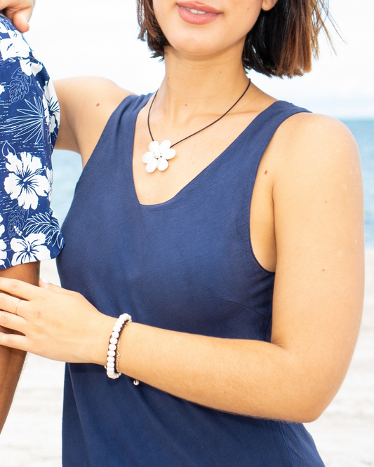 MOOREA Dress - Navy Blue