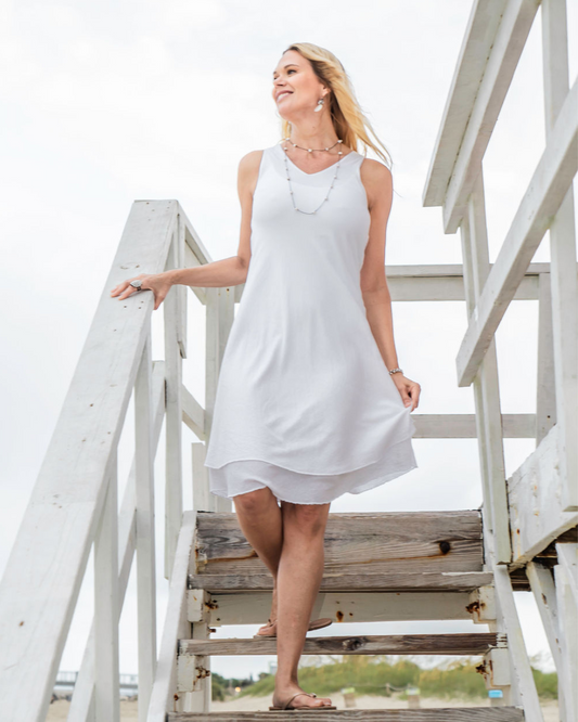 MOOREA Dress - White