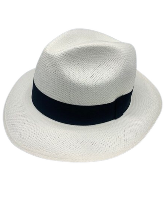 GENUINE PANAMA Hat White Handmade