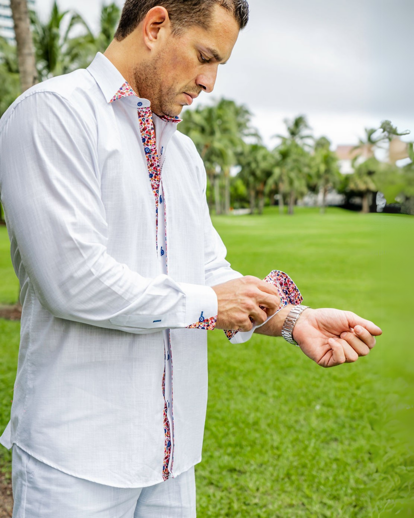 ST BARTH Shirt Long Sleeve - White