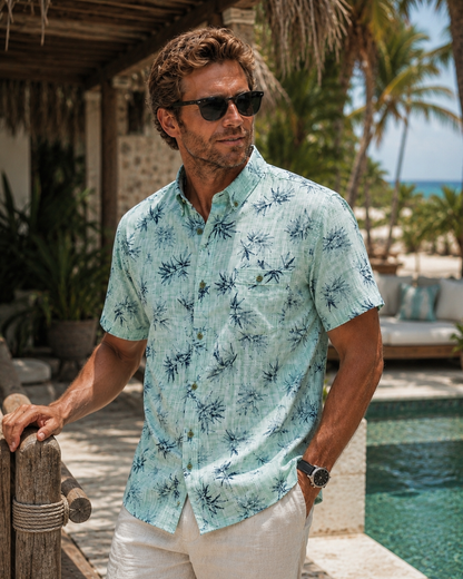 HAWAII Shirt - Coastal Green
