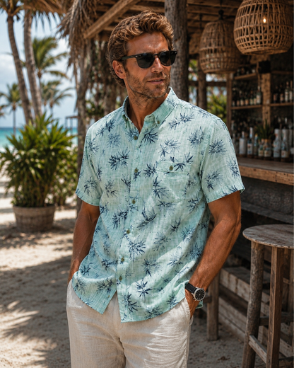 HAWAII Shirt - Coastal Green