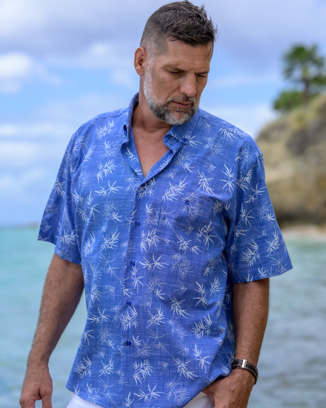 HAWAII Shirt - Ocean Blue
