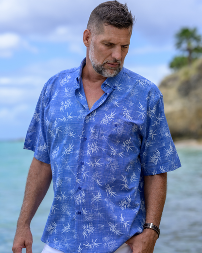 HAWAII Shirt - Ocean Blue
