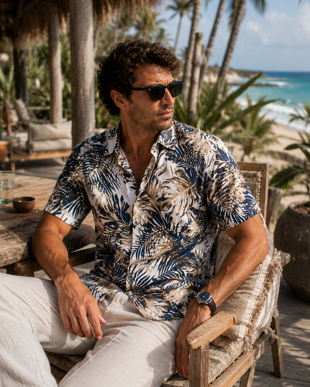 ALOHA Shirt - Desert Blue