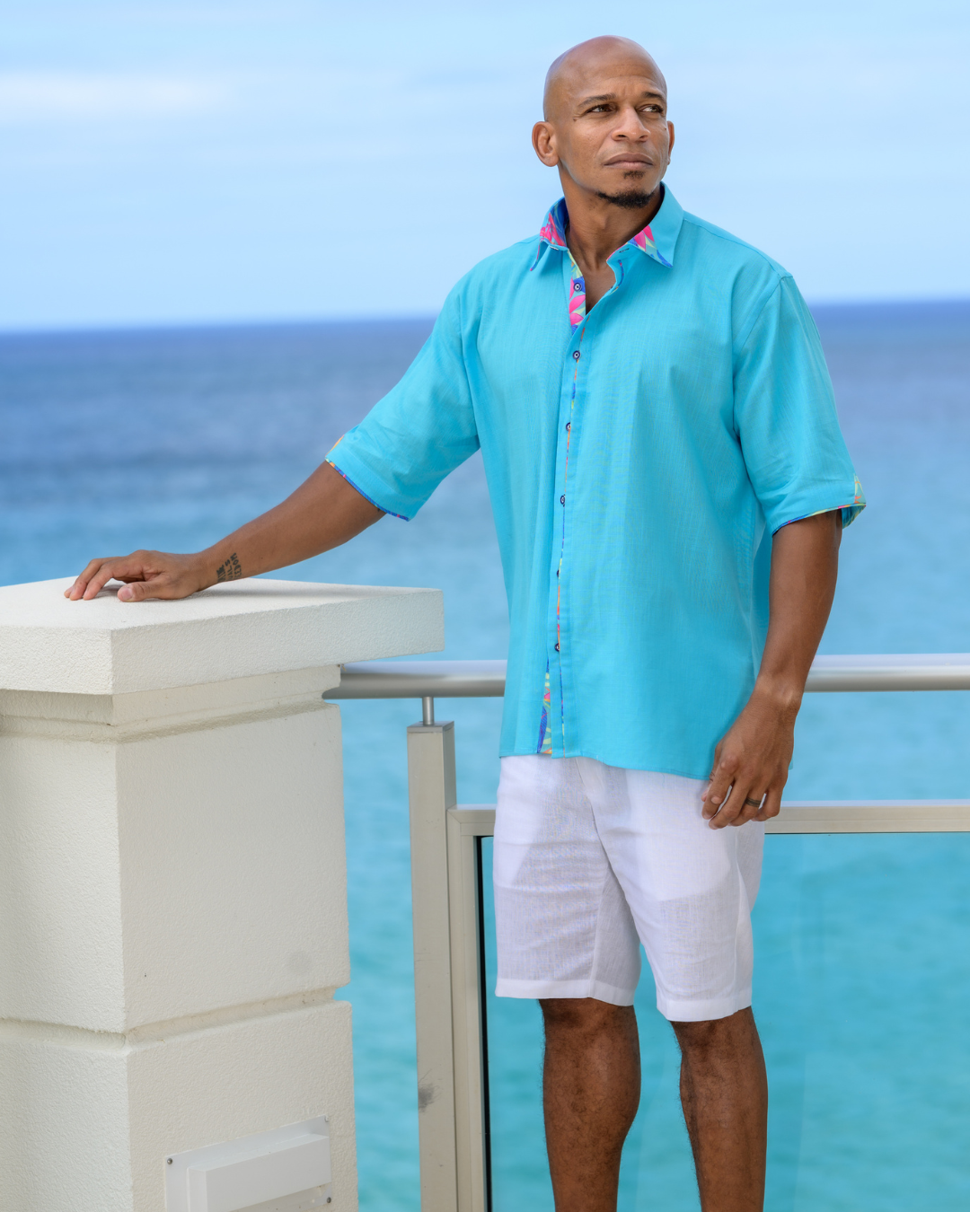 ISLANDER Shirt - Aqua