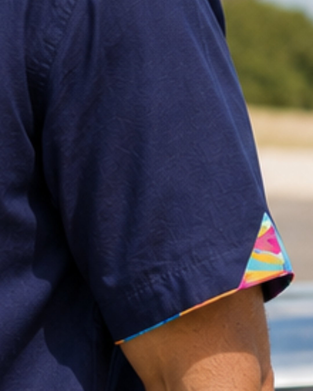 ISLANDER Shirt - Navy Blue
