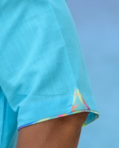 ISLANDER Shirt - Aqua