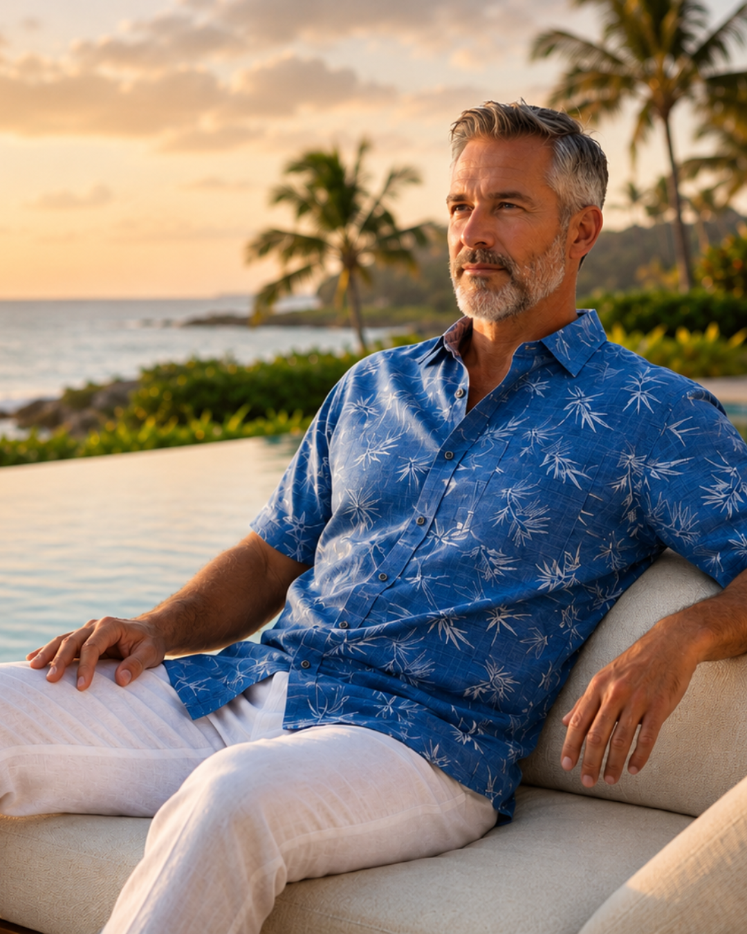 HAWAII Shirt - Ocean Blue