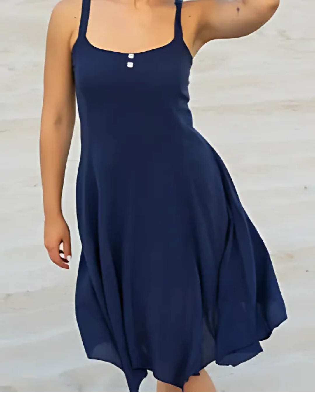 ABACO Dress - Navy Blue