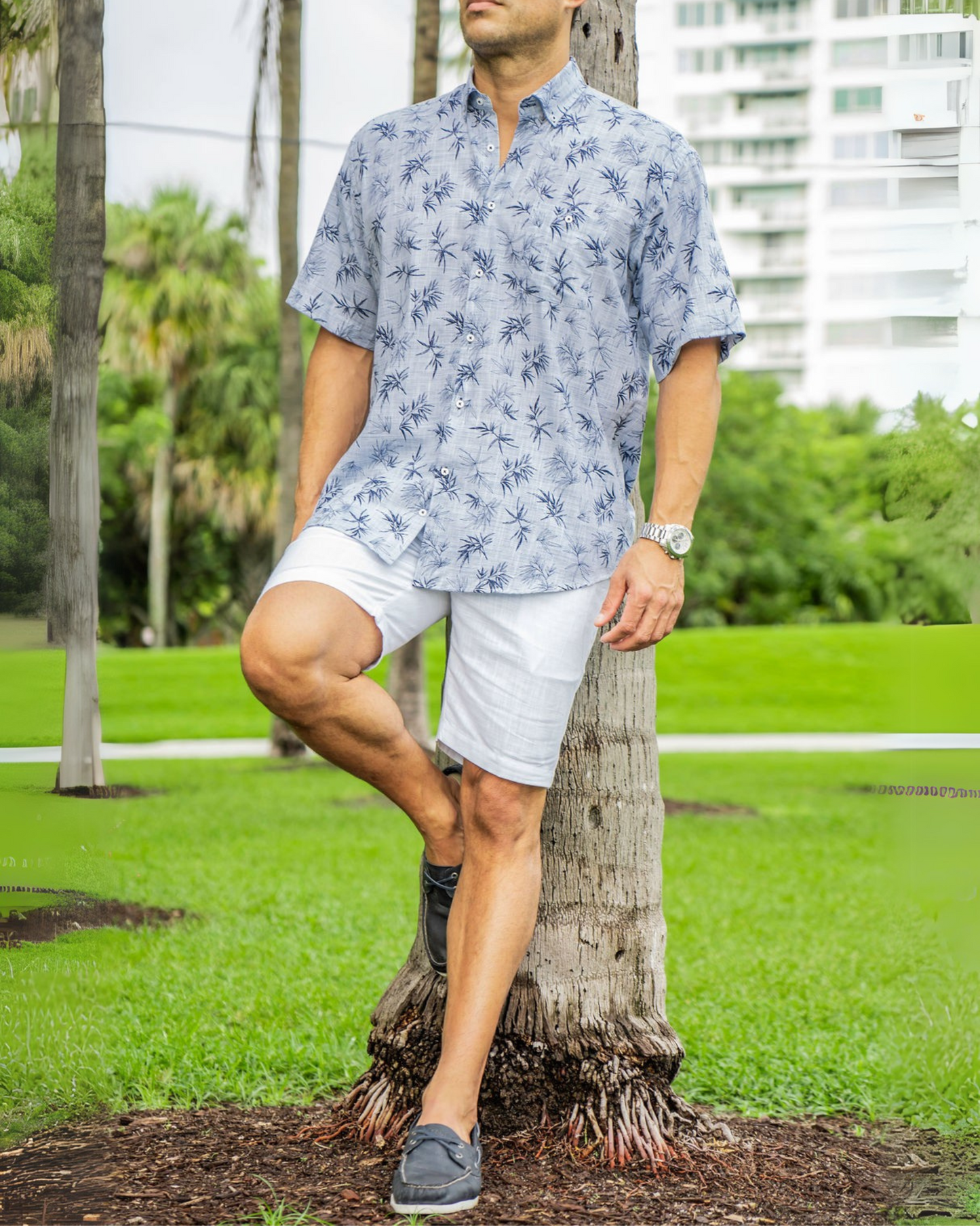 HAWAII Shirt - Coastal Blue