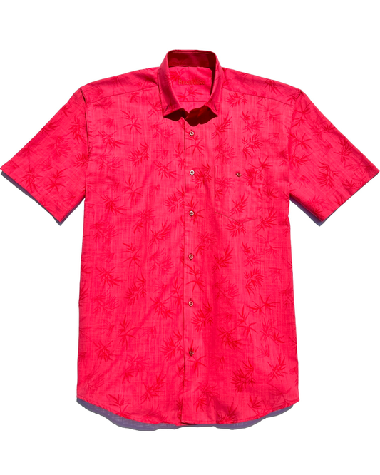 HAWAII Shirt - Hibiscus Red