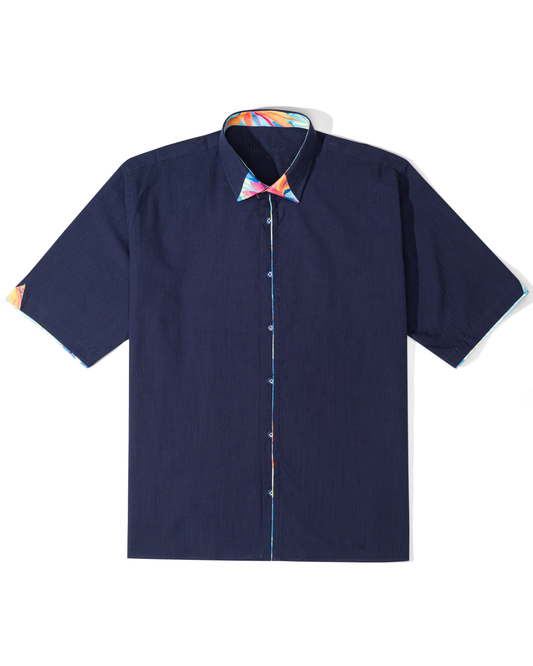 ISLANDER Shirt - Navy Blue