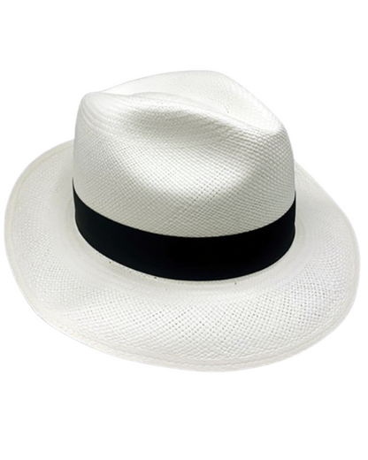GENUINE PANAMA Hat White Handmade