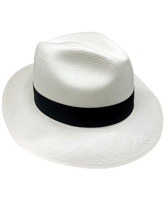 GENUINE PANAMA Hat White Handmade