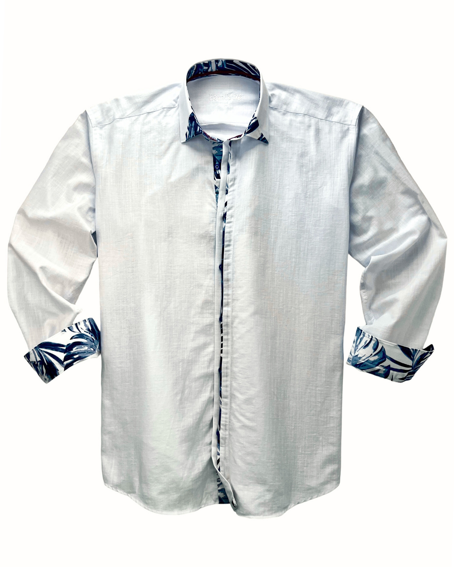 POLYNESIA Shirt Long Sleeve - Navy Blue